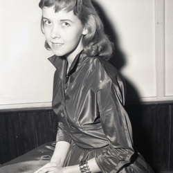 502-Mary Lee Ferqueron MHS contestant for CSRA basketball queen January 8 1959