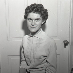 503-Miss Claudella Burgess, new Home Dept agent. January 8, 1959