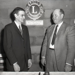 504-Plum Branch Lions Club meeting. January 8, 1959