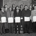 Mine Lodge, #117, A. F. M., 1959 officers. January 19, 1959