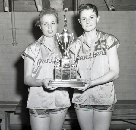 MHS Girls District Champs. February 20, 1959