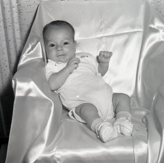 Larry Edward's little boy, 8 weeks old. February 23, 1959