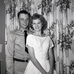545-Annette Reed & husband May 2 1959