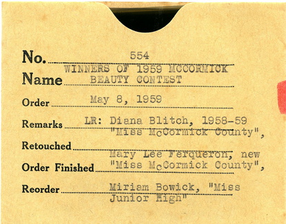 554-Beauty contest 1959