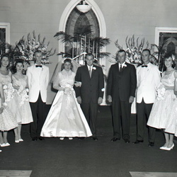 571- Linda Kelley wedding June 26 1960