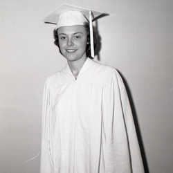591-Shelby Freeland graduation photo May 31 1959