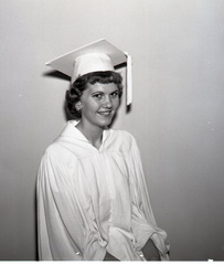 607-Annette Reed Simmons, MHS Senior, Class of 1959. June 1, 1959