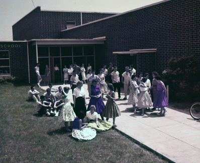 613-MHS Color shot for yearbook. May 1959