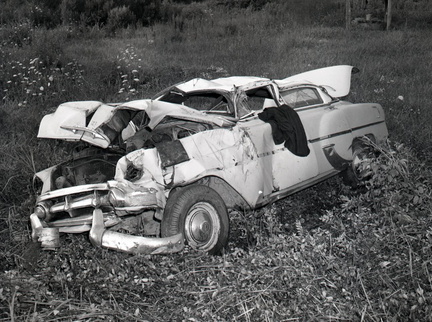 617-Curtis Freeman wreck. June 22, 1959