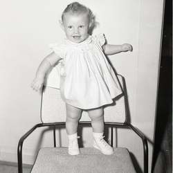 629-Cathy Holloway 1-year old July 26 1959