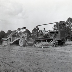 632-Grading at McCormick fair grounds July 29 1959
