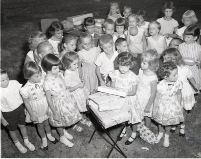 638-Linda Jennings birthday party. August 5, 1959