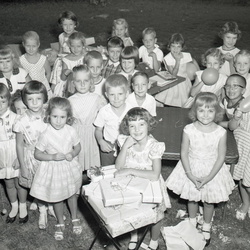 638-Linda Jennings birthday party August 5 1959
