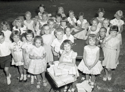 638-Linda Jennings birthday party. August 5, 1959