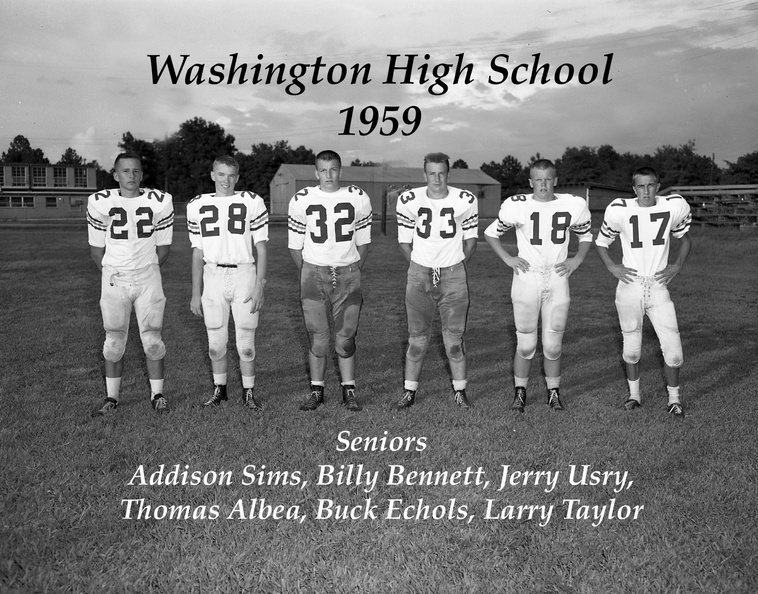 655- Tiger Seniors 1959