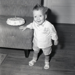 666-Little David West 1-year old September 12 1959