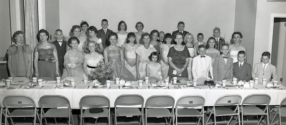 682-Lincolnton Baptist Church children Oct 3 1959