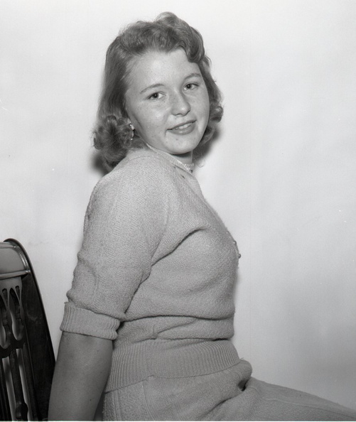 692-Linda Kelley LHS Senior Miss Lincolnton High October 25 1959
