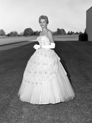 699-MHS Annual photo Holley Robinson Miss Sophomore Class November 8 1959