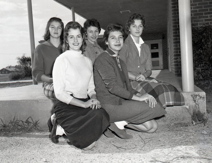 707-Saluda High School Beauties November 11 1959