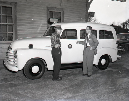 773-Civil Defense ambulance L E Brown J H Baggett February 23 1960