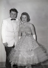 795- Augusta Freeland and prom date April 14 1960