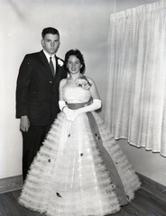 797- Alma Gable and E L Young 1960 Junior Senior Banquet April 14 1960