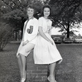 805- Janice Jackson and Sylvia Holmes Johnston April 21 1960