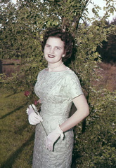 823 -Kathryn, Ektachrome. April 1960