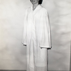 847- Alma Gable cap & gown photo May 22 1960