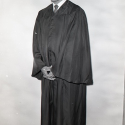 848- Gary Keith Self cap & gown photo May 22 1960