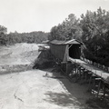 850- Long Cane Creek covered bridge. May 22, 1960