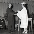 853- Bessie Kate Edwards, receiving diploma, May 23, 1960
