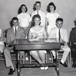 856- de la Howe 10th grade commencement May 25 1960