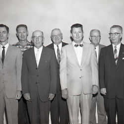 860-New American Legion Officers De La Howe May 30 1960