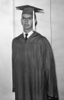 864 – Charles Carter, Cap & Gown photo, May 30, 1960