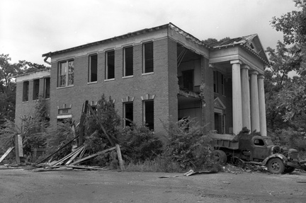865- McCormick grammar school being demolished. June 4, 1960