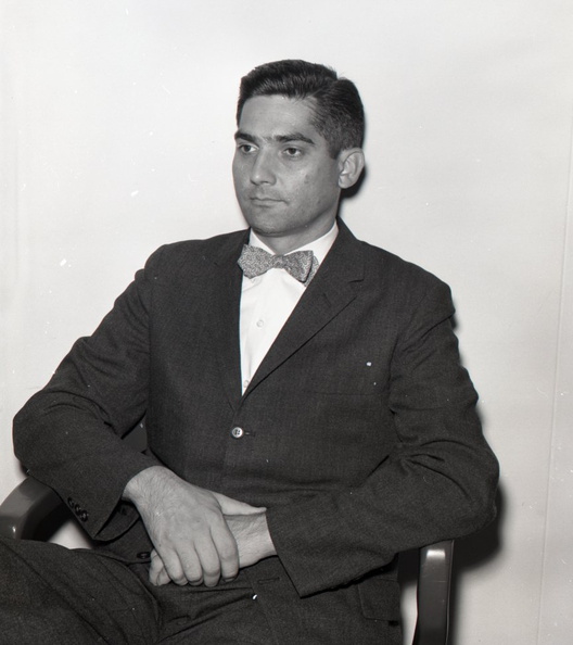 869- Henry Repokis, passport photo. Mill Manager. June 15, 1960