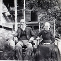 890- Mrs. Jack Scrugg's grandparents (Cochran) Copy of photo. August 1960