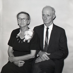 894- Mr and Mrs John C Fleming celebrate 50th wedding anniversary August 14 1960