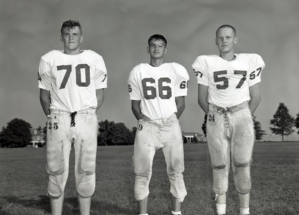 896-LHS Football photos. August 16, 1960