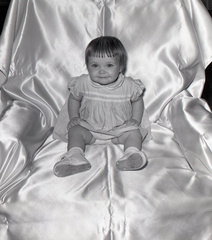 902- Vicki Jennings, 1-year old daughter of Bill Jennings. August 22, 1960
