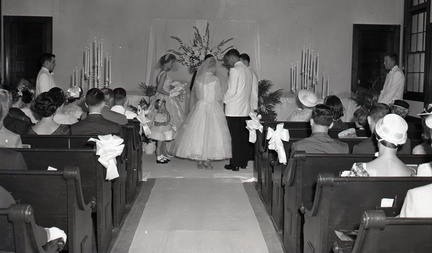 907- Nancy Creswell-Frank Major wedding. September 4, 1960