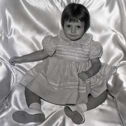 915- Cindy Seigler 1-year old daughter of Edgar Seigler September 15 1960