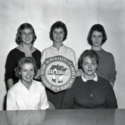 924- McCormick High School FHA Officers September 18 1960