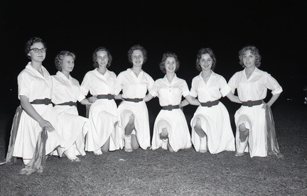 926- Ridge Spring - Monetta cheerleaders September 29, 1960