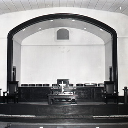 934- McCormick Methodist Church over and behind alter October 7 1960