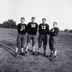 946- Herman Jennings football copy made during high school football