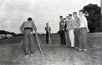955- MHS Yearbook photo, FFA land judging. November 11, 1960