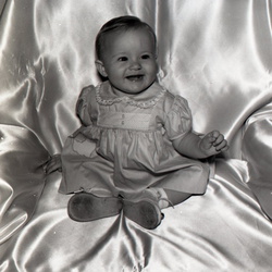 963- Lynn Major 8-month old daughter of M_M Joe Major November 30 1960